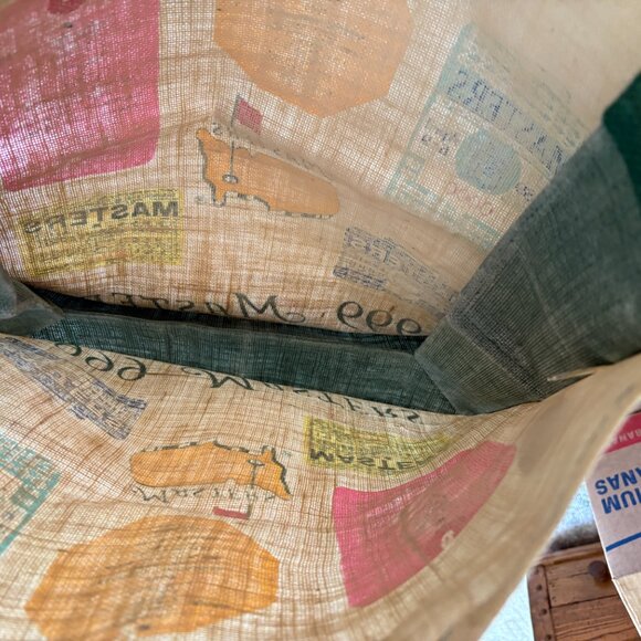 Vintage 1999 Masters Augusta Golf Souvenir Tote Bag NWT - Picture 4 of 9